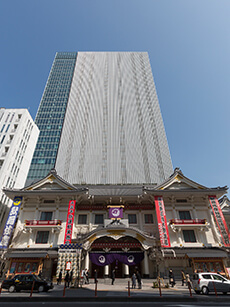 歌舞伎座建替え計画（ＧＩＮＺＡ　ＫＡＢＵＫＩＺＡ）の画像